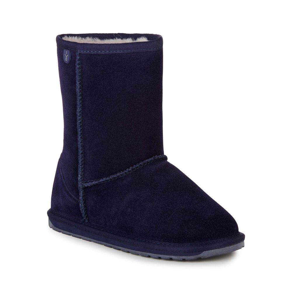 Emu Wallaby Lo Teens Stiefel Kinder Navy Deutschland UNK509486