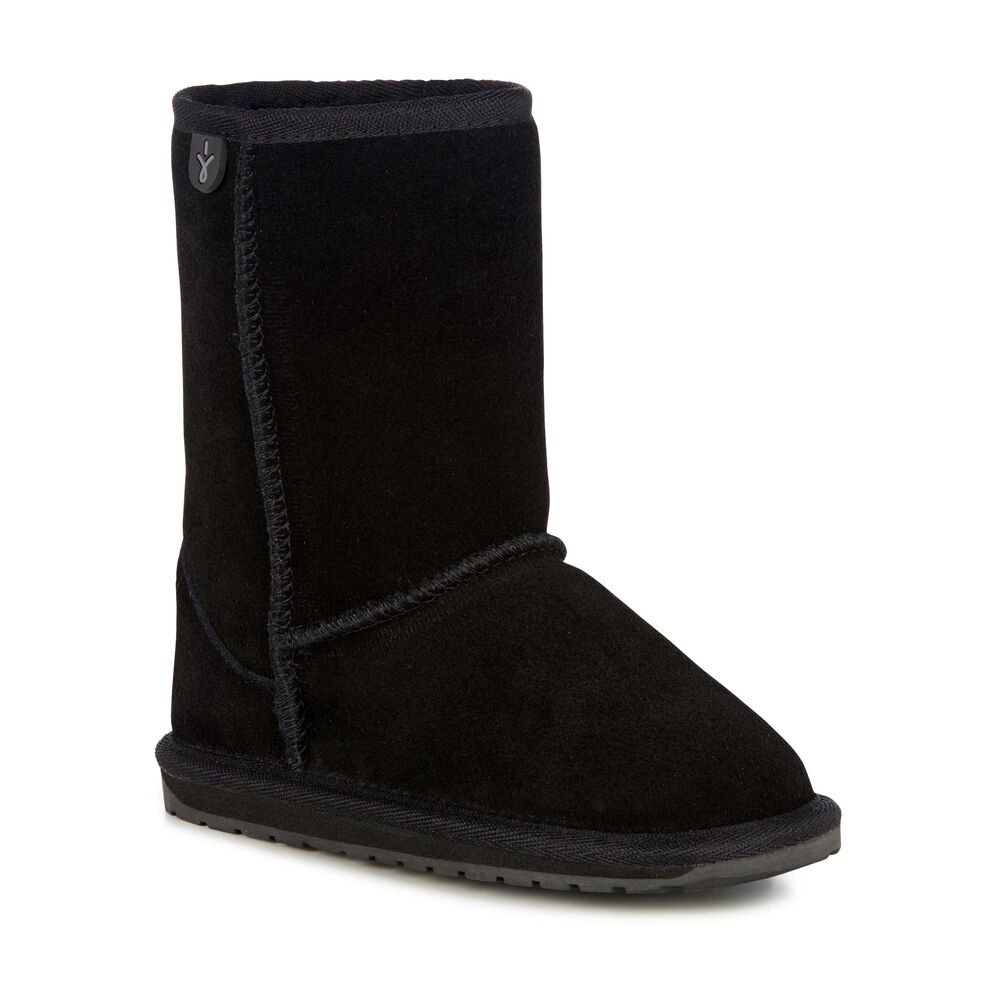 Emu Wallaby Lo Teens Stiefel Kinder Schwarz Deutschland CXH980215