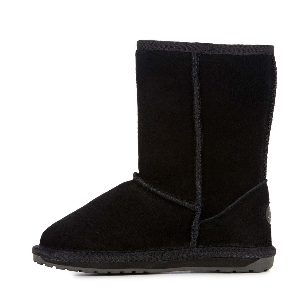 Emu Wallaby Lo Teens Stiefel Kinder Schwarz Deutschland CXH980215