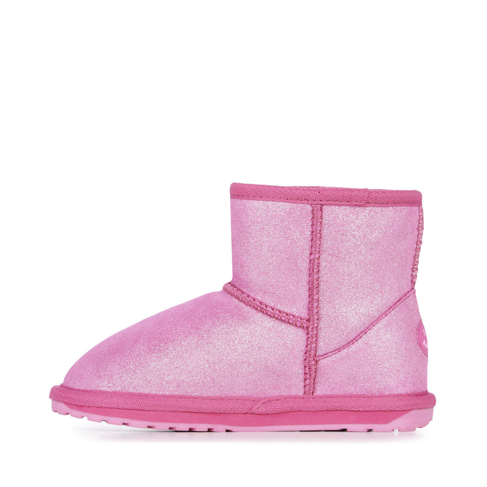 Emu Wallaby Mini Metallic Stiefel Kinder Tiefesrosa Deutschland FIO264751