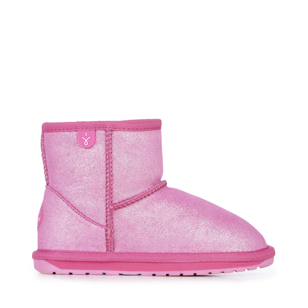 Emu Wallaby Mini Metallic Stiefel Kinder Tiefesrosa Deutschland FIO264751