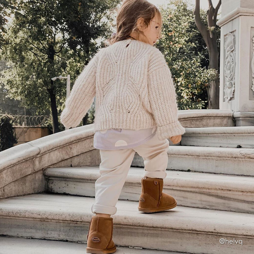 Emu Wallaby Mini Stiefel Kinder Braun Deutschland MAE463120