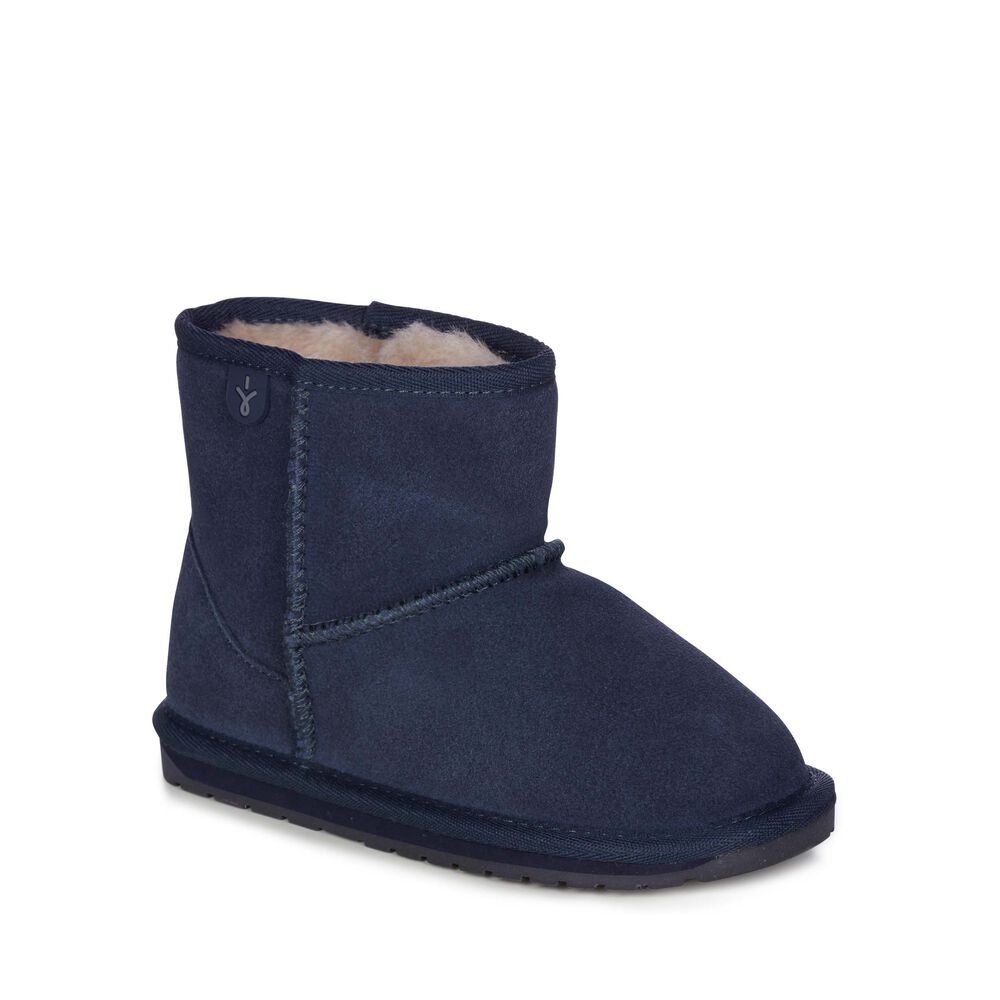 Emu Wallaby Mini Stiefel Kinder Navy Deutschland NVG542806