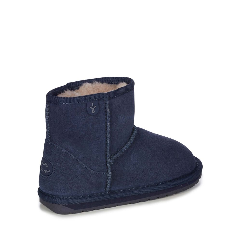 Emu Wallaby Mini Stiefel Kinder Navy Deutschland NVG542806