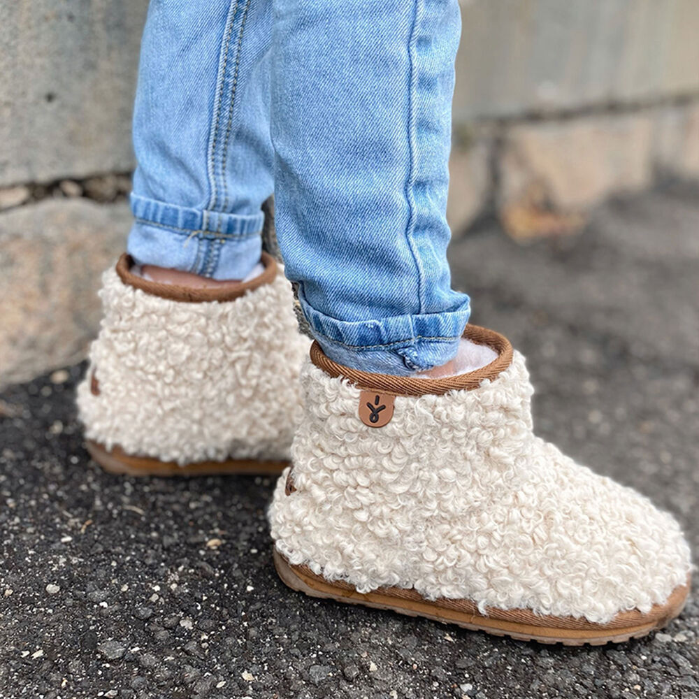 Emu Wallaby Mini Teddy Stiefel Kinder Beige Deutschland IBS438076