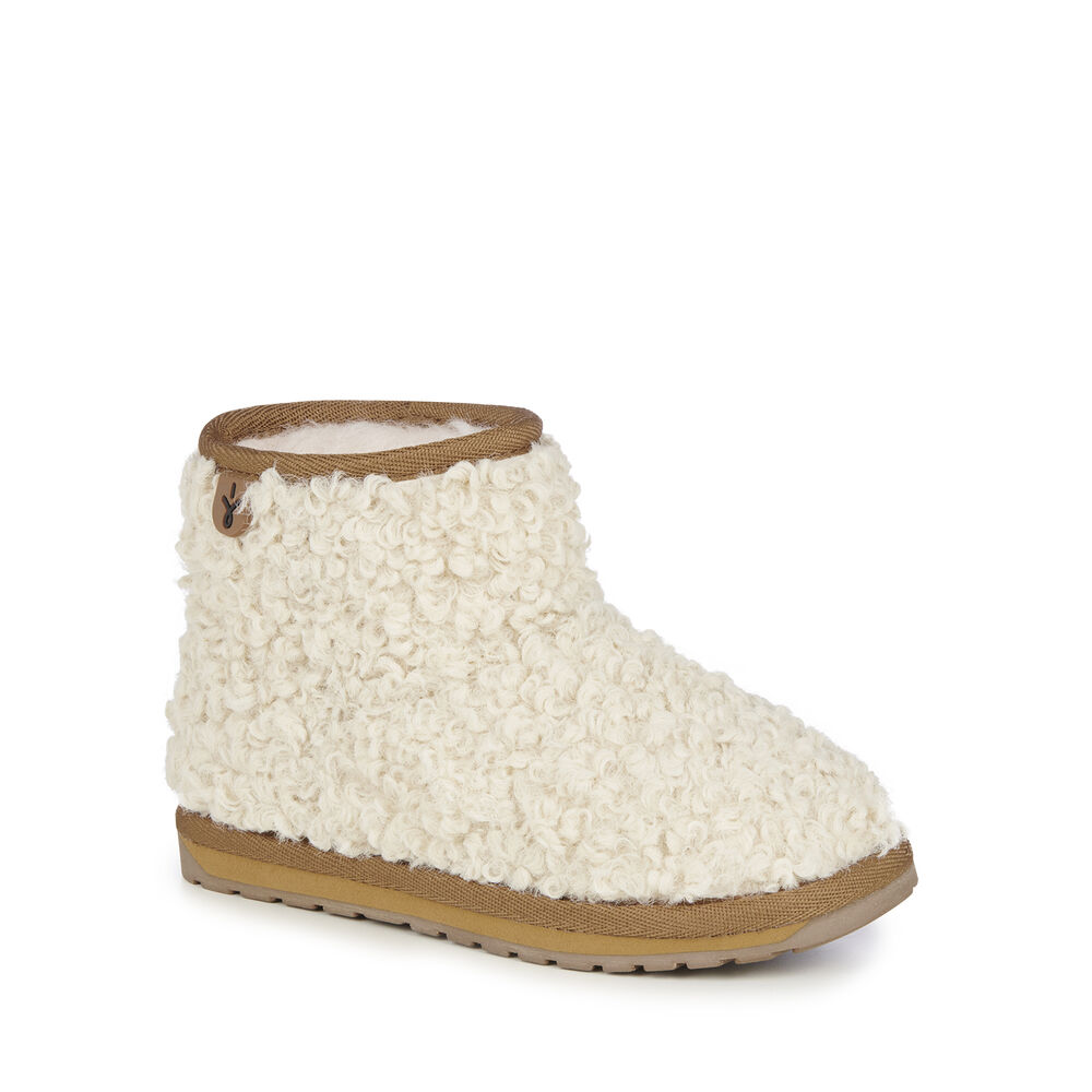 Emu Wallaby Mini Teddy Stiefel Kinder Beige Deutschland IBS438076