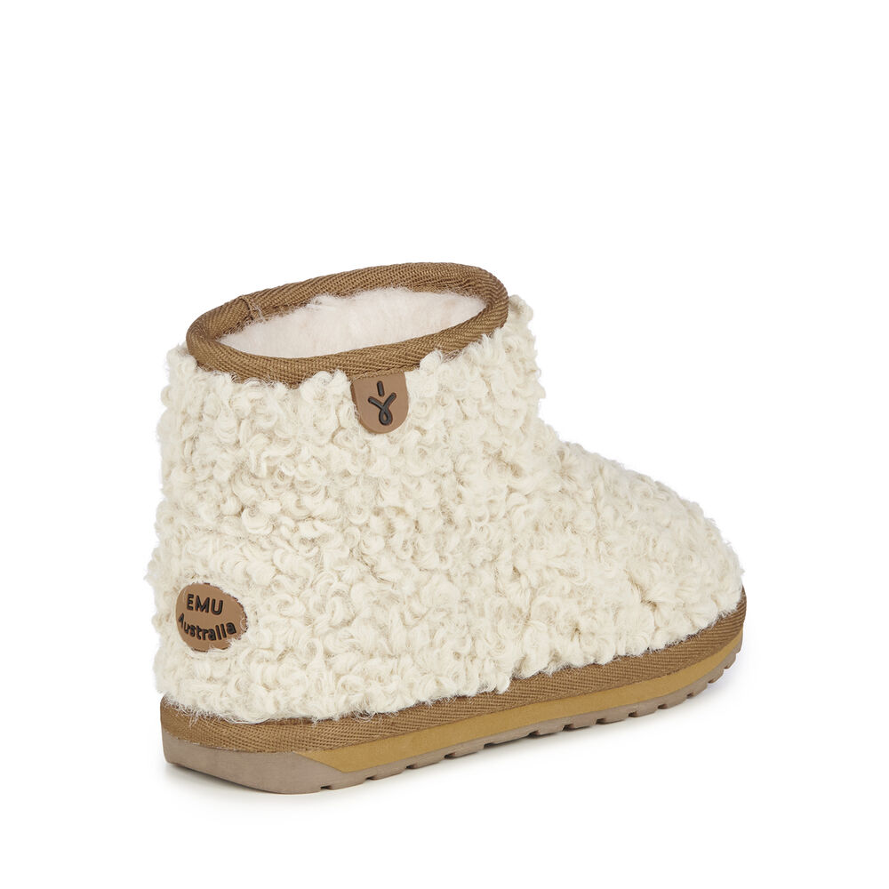 Emu Wallaby Mini Teddy Stiefel Kinder Beige Deutschland IBS438076