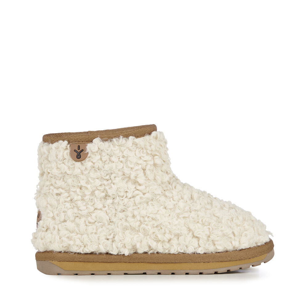 Emu Wallaby Mini Teddy Stiefel Kinder Beige Deutschland IBS438076