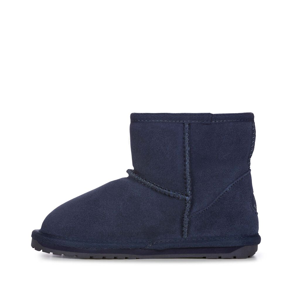 Emu Wallaby Mini Teens Stiefel Kinder Navy Deutschland BXK681507