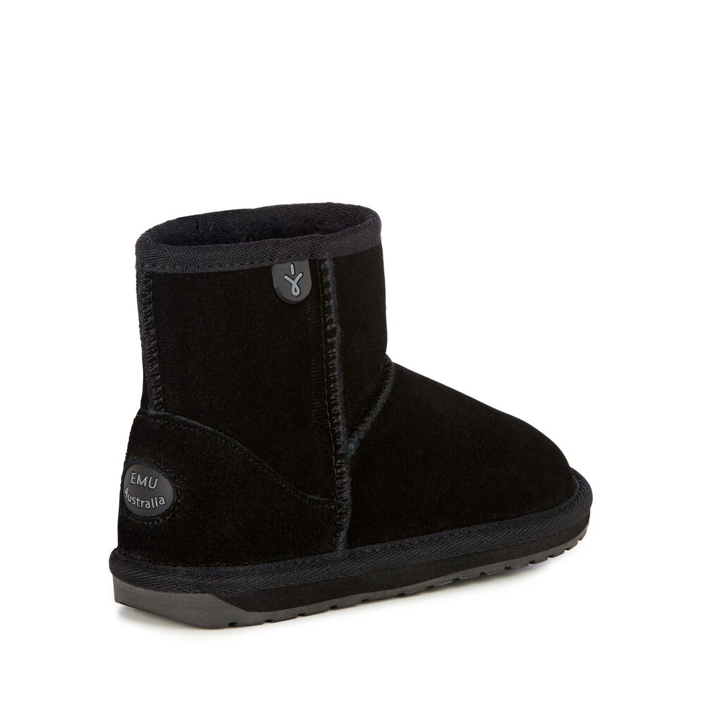 Emu Wallaby Mini Teens Stiefel Kinder Schwarz Deutschland GHP319254