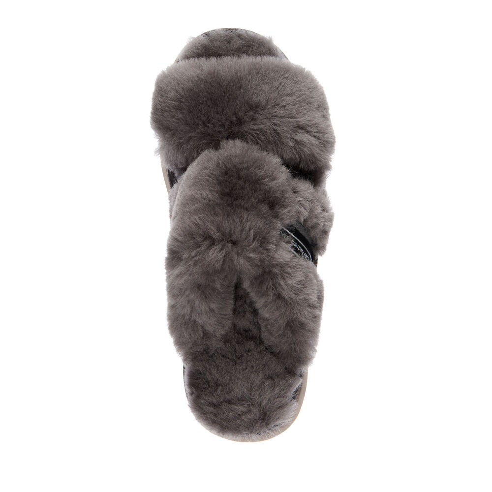 Emu Wobbegong Hausschuhe Damen Tiefesgrau Deutschland EMV462318