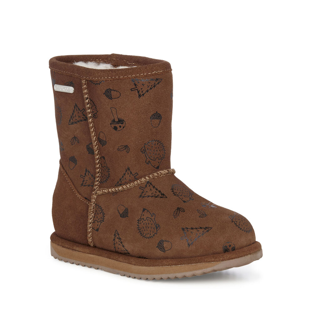 Emu Woodland Brumby Stiefel Kinder Braun Deutschland CSR307956