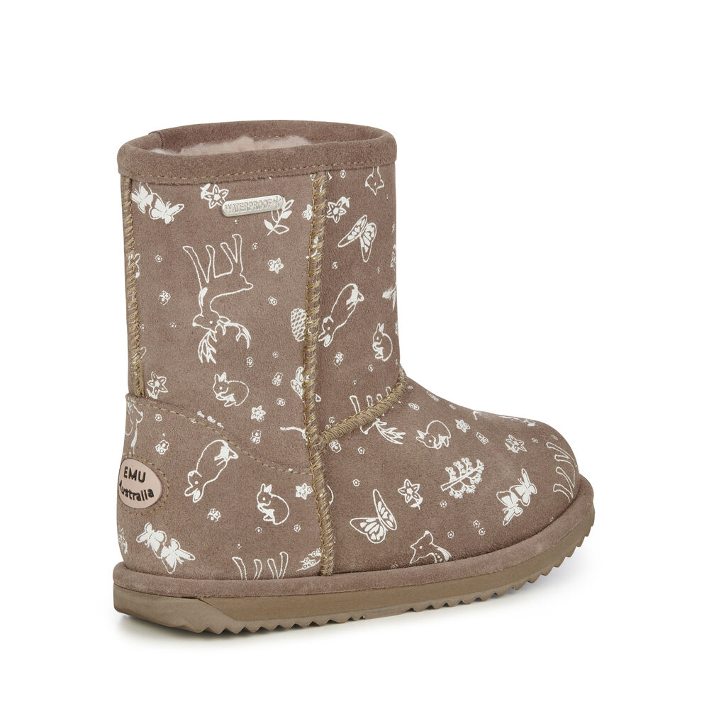 Emu Woodland Brumby Stiefel Kinder Khaki Deutschland NMZ315087