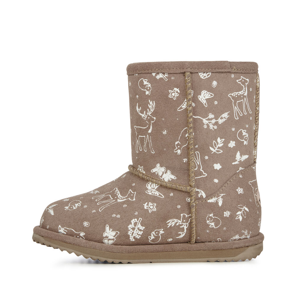 Emu Woodland Brumby Stiefel Kinder Khaki Deutschland NMZ315087