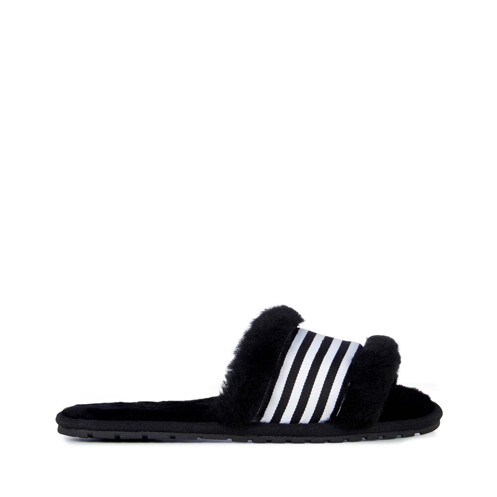 Emu Wrenlette Hausschuhe Damen Schwarz Deutschland GOF150348